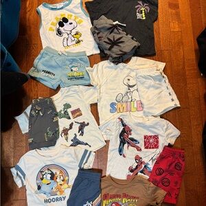 Zara and Target matching shorts sets - 12-18 Months